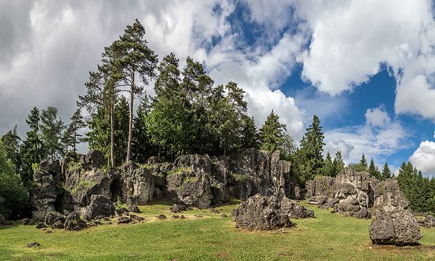 Rocks in Fraconian Switzerland