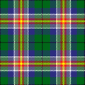 The official state tartan of Kentucky