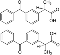 Ketoprofen-Enantiomere Strukturformeln.png