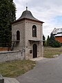 English: Bell tower of saint Nicolaus church in Kielczyna