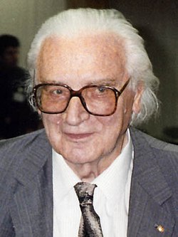 Konrad Zuse vuonna 1992
