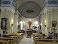 Vue de l'intérieur de l'église