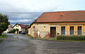 Čeština: Křižovatka v Hroněticích, části Kostomlat nad Labem English: Crossway in Hronětice, part of Kostomlaty nad Labem, Czech Republic