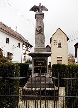 The war memorial in Walsdorf (Idstein)