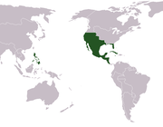 Territorio administrativo del Virreinato de la Nueva España