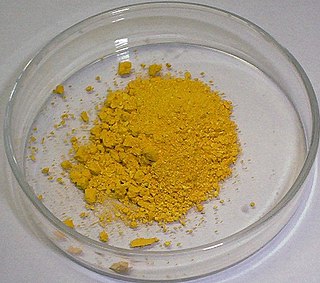 <span class="mw-page-title-main">Chrome yellow</span> Chemical compound and dye