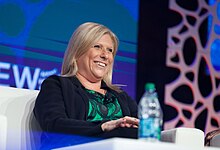 Lutoff-Perlo at CruiseWorld in 2015 Lisa Lutoff-Perlo in 2015.jpg