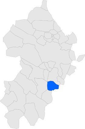 Localização de Alcanó