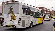 Stagecoach South Wales StreetLite on the 2012 Summer Olympics torch relay in Walsall in June 2012