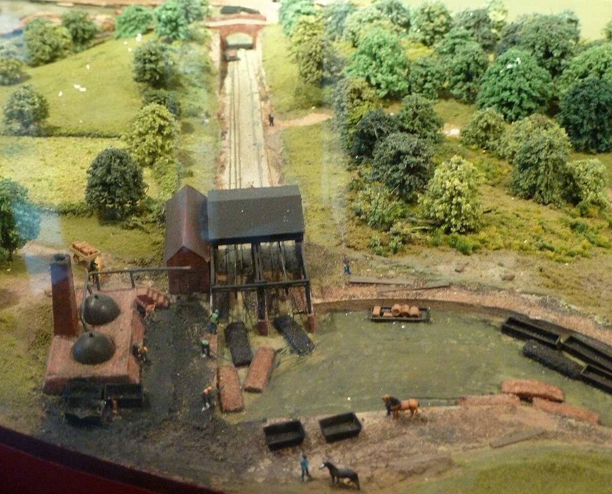 File:Looking down the Hay Inclined Plane, diorama, Museum of the ...