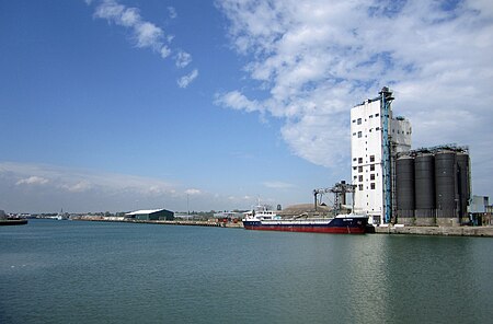 Lowestoft harbour