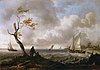 Ludolf Bakhuizen - Fishing Boats and Coasting Vessel in Rough Weather - WGA01132.jpg