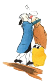 Huber and Dora Stock, drawn by Friedrich Schiller