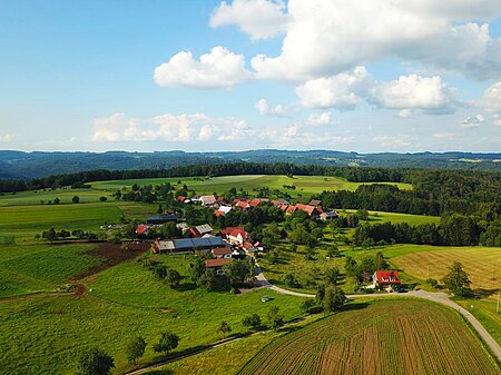 Luftbild von Ittenberg (Sulzbach an der Murr)