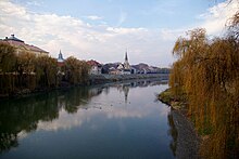 Timis River in Lugoj Lugoj1.jpg