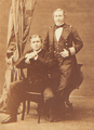 Luis, Duke of Oporto, and Prince Leopold of Hohenzollern (1861).png