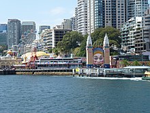 ...and in the daytime. LunaParkSydneyDaytimeHarbourView2012.jpg