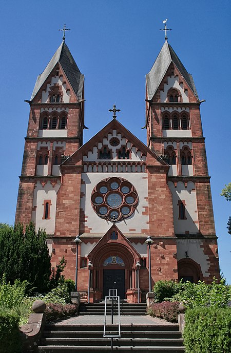 Lutwinuskirche in Mettlach