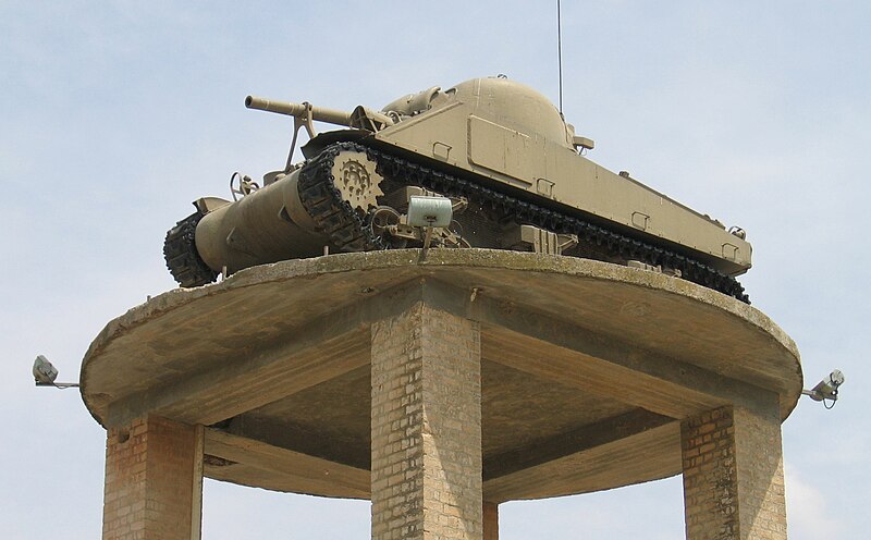File:M4-Sherman-tower-top-latrun-1.jpg