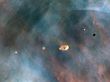 Vier protoplanetaire schijven in de Orionnevel
