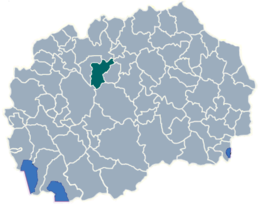 Studeničani - Mapa