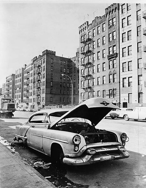 Macombs Road in Morris Heights, circa 1964