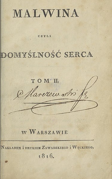 File:Malwina czyli Domyslnosc serca - romans oryginalny. T. 2. 1816 (93532250).jpg