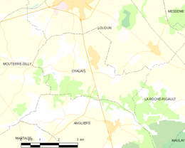Chalais – Mappa