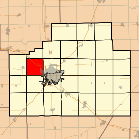 Localização de Dry Grove Township