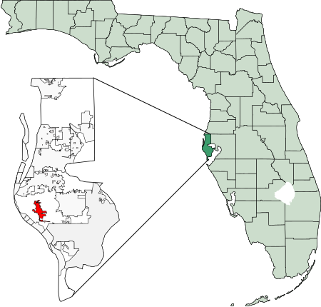 Map Seminole Florida