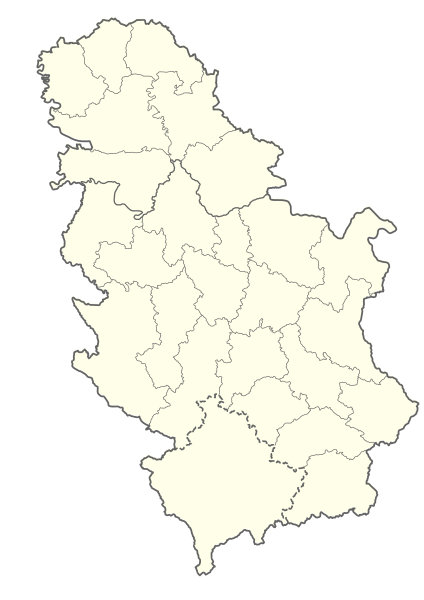 File:Map of Serbia.svg