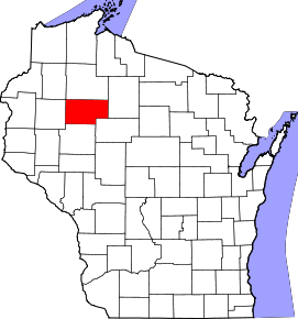 Localizare Comitatului Rusk în statul Wisconsin