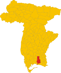 Torviscosa – Mappa