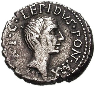 Marcus Aemilius Lepidus (triumvir) 1st-century BC Roman politician, consul, and triumvir