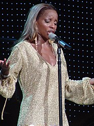 R&B singer Mary J. Blige is known as the "queen of hip hop soul" due to her frequent collaborations with rappers and hip hop producers. Mary J. Blige 2.jpg