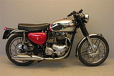 Matchless G15 CSR met blok, voorvork en wielen van de Atlas, maar eigen AMC-frame