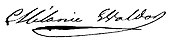 signature de Mélanie Waldor