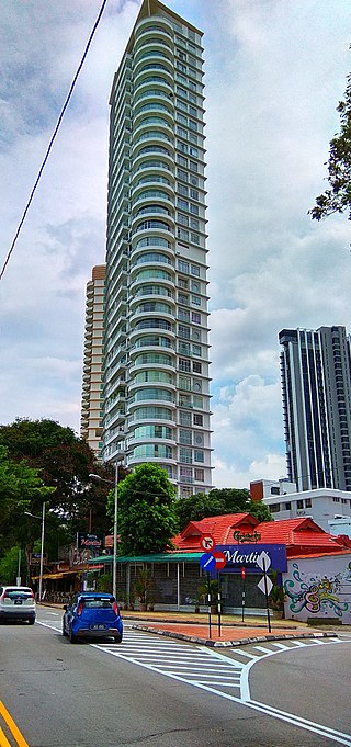 <span class="mw-page-title-main">Millennium Tower (Penang)</span> Residential building in Northeast, Penang, Malaysia