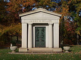 Mausoleum in Allegheny Cemetery, Pittsburgh