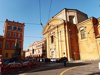 Facade of San Domenico Modena, San Domenico.jpg