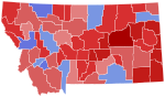 Montana's result by county Montana's at-large congressional district election, 2020 results by county.svg