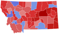 Montana's at-large congressional district election, 2020 results by county.svg