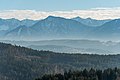 English: View of the Ferlacher Horn and the Karawanks Deutsch: Blick zum Ferlacher Horn und in die Karawanken