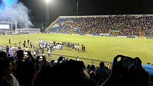 Das Estadio General Francisco Morazan in San Pedro Sula