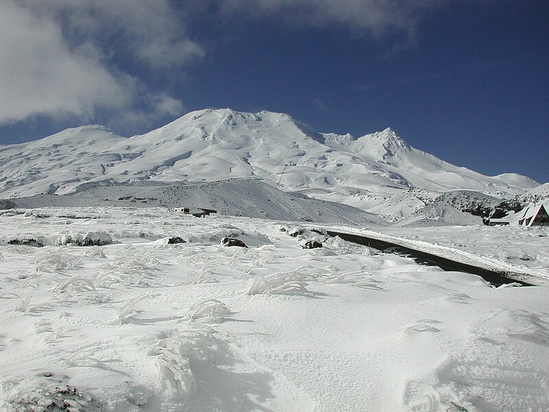 File:Mount Ruapehu in winter.jpg