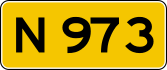 Provinz Autobahn 973 Schild}}