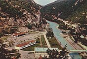 In der Morava-Schlucht bei Ovčar Banja, um 1960