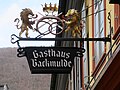 Nasenschild Gasthaus Backmulde Heidelberg