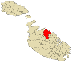 Localité de Naxxar à Malte