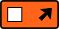 (TW-22) Detour - follow square symbol